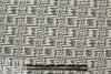 'twizzler' yarn dye jacquard knit - white/black