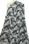 NY designer jacquard doubleknit - lacey grays