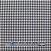 Italian yarn dyed houndstooth jacquard knit - black/white 2.125 yd