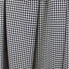 Italian yarn dyed houndstooth jacquard knit - black/white .625 yds