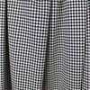 yarn-dyed cotton blend houndstooth jacquard knit - black/white