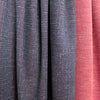 Italian speckled, tweedy jacquard 'twill' knit - denim/cherry 1.25 yds
