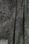 NY designer yarn dyed linear abstract doubleknit