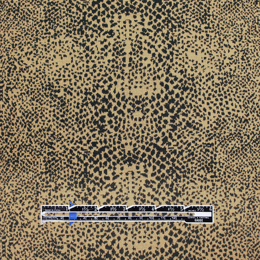 Italian yarn dyed 'animalia' jacquard sweater knit
