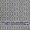 Italian yarn dyed 'diamondback' jacquard knit 2 yd