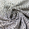 Italian yarn dyed 'diamondback' jacquard knit 2 yd