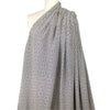 Italian yarn dyed 'diamondback' jacquard knit 2 yd