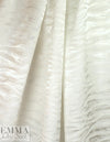 Kh@ite viscose jacquard luxury lining - snow white