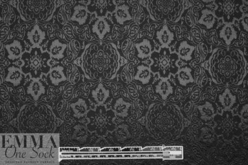 Derek L@m jacquard rayon/acetate lining - black