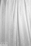 Derek L@m jacquard rayon/acetate lining - white