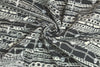 NY designer 'chain gang' stretch jacquard 1.5 yd
