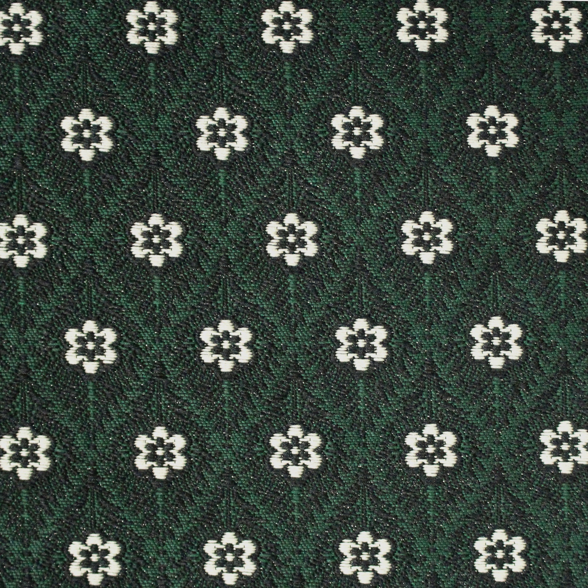 Italian 'evergreen floral' jacquard suiting
