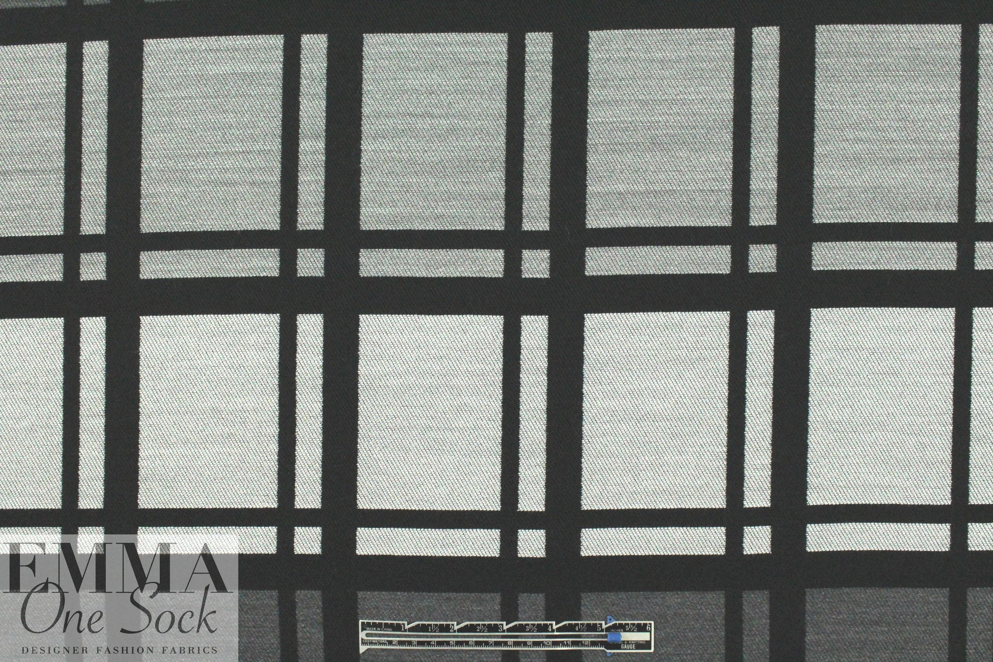 Italian modern grid design jacquard suiting/coating