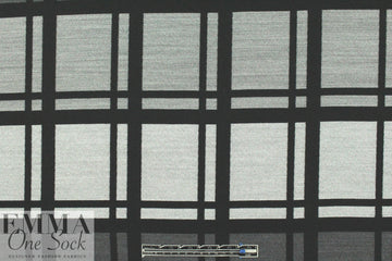 Italian modern grid design jacquard suiting/coating 1.625 yds