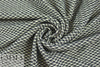 The0ry blue/natural graphic all-cotton sweater knit .875 yds