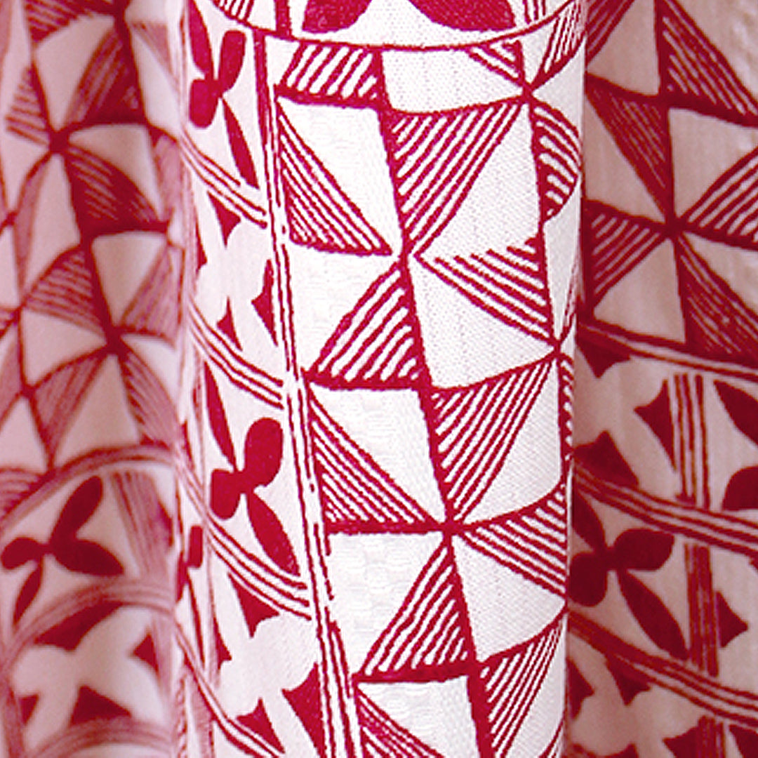 T0ri Richard 'cherry courtyard' printed jacquard cotton woven 1.75 yds