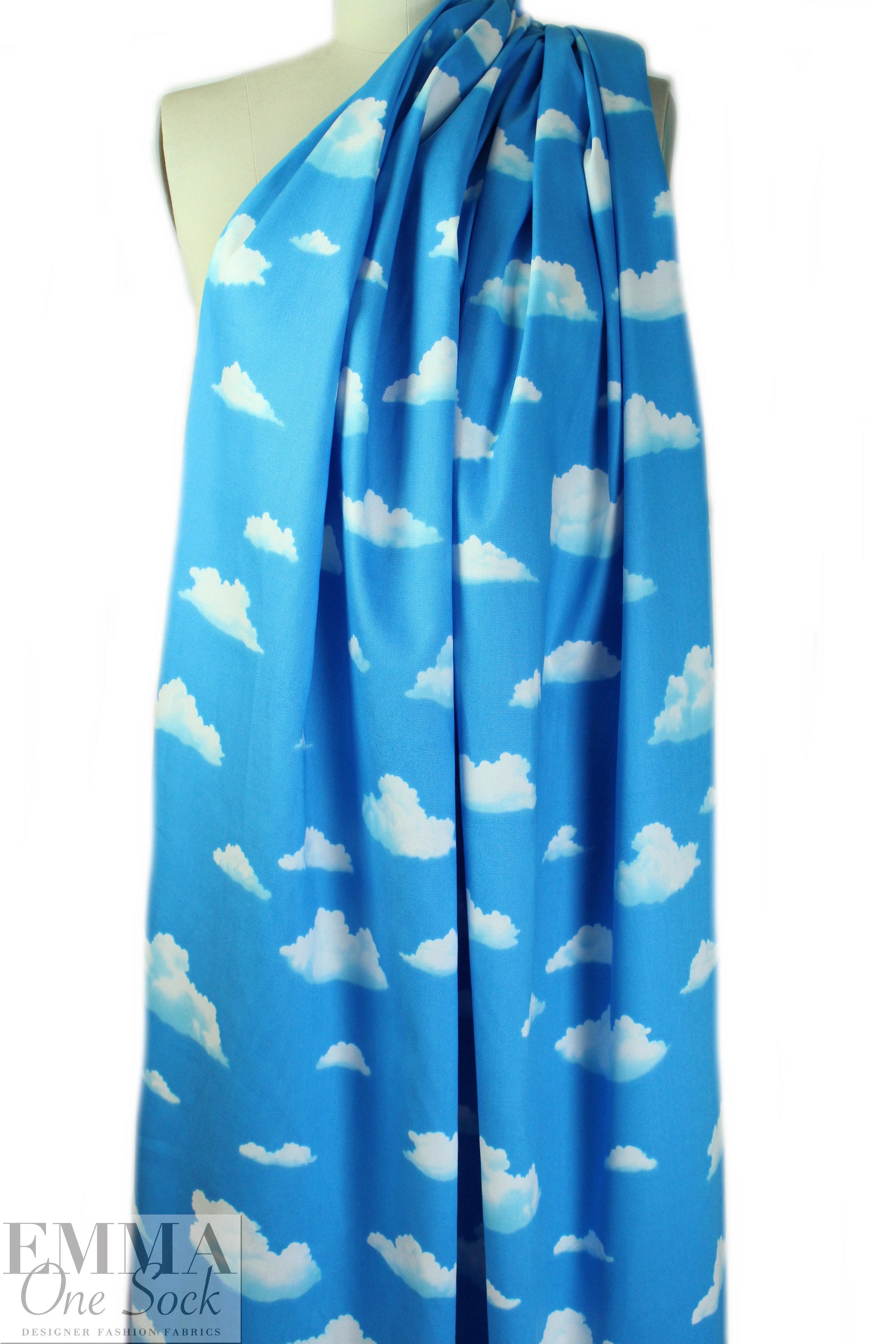 NY designer Japanese 'cumulus cloud' cotton woven