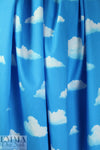 NY designer Japanese 'cumulus cloud' cotton woven