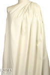 Japanese cotton poplin woven shirting - natural