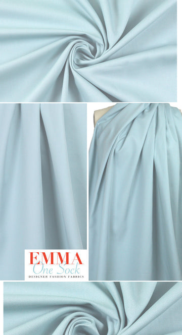 Japanese cotton twill - aqua-blue .875 yds