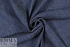 Japanese dk. blue vertical stretch textured denim