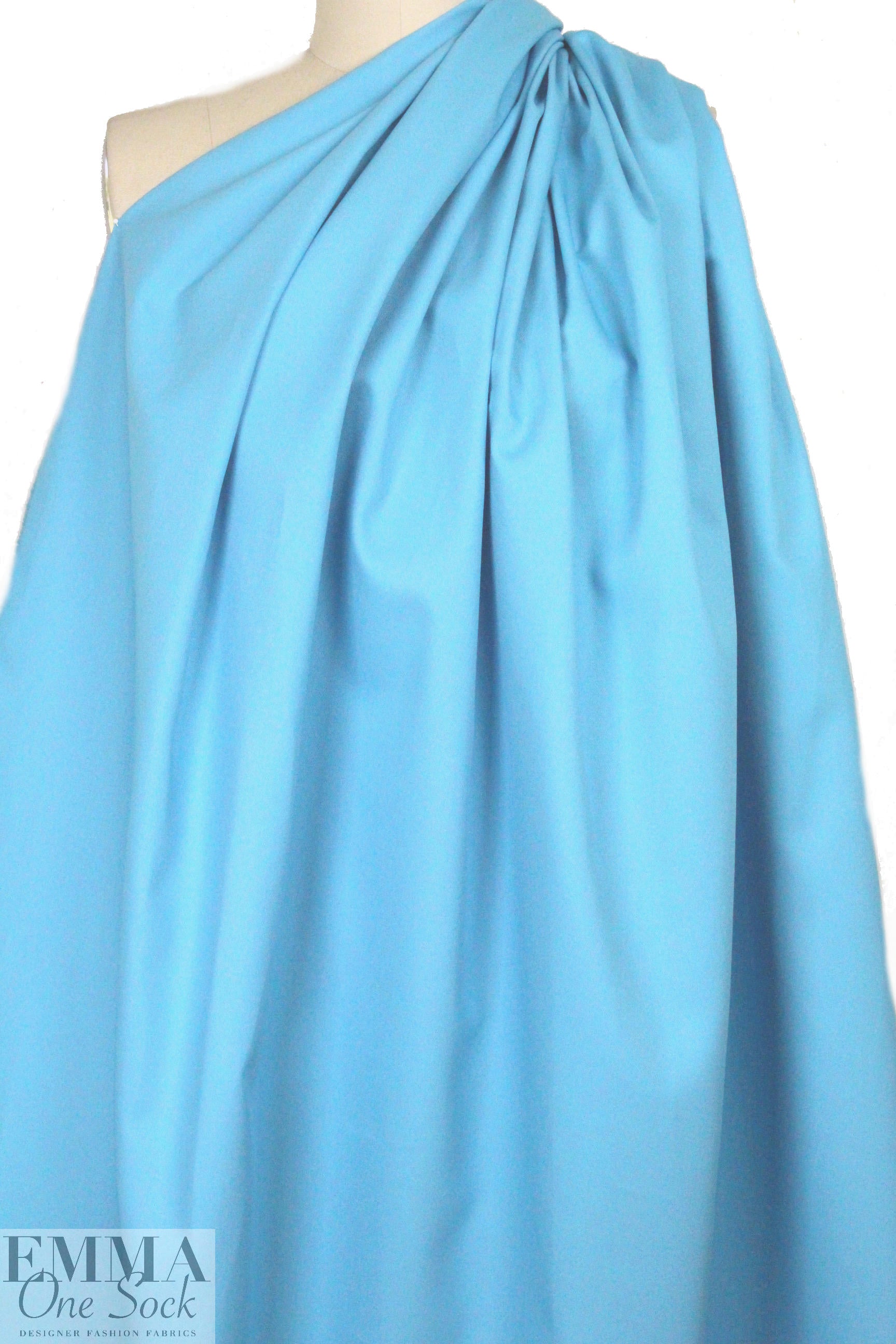 Japanese cotton twill - sky blue
