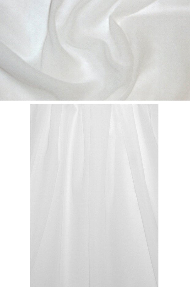 Japanese cotton voile - ivory white