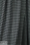 NY designer yarn-dyed cotton stretch woven - black/white