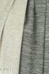 Japanese tweedy sweater knit - salt/pepper 2 yd