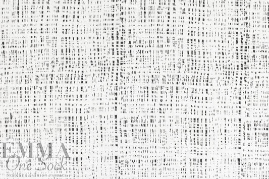 white/black crosshatch doubleknit, Oeko-Tex cert.