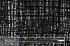 black/white crosshatch doubleknit, Oeko-Tex cert. 1.125 yds