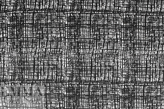 black/white crosshatch doubleknit, Oeko-Tex cert.