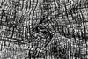 black/white crosshatch doubleknit, Oeko-Tex cert. 1.125 yds