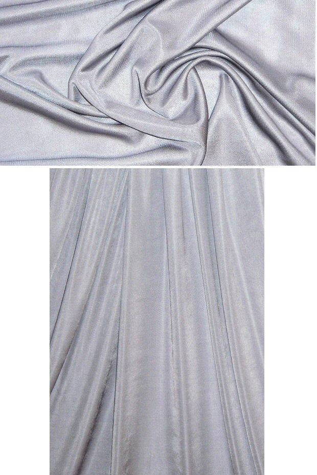 Jasco 7.3 oz silver 'satin' matte jersey