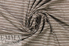 yarn-dyed viscose/spandex jersey - moon rock stripe 1 yard