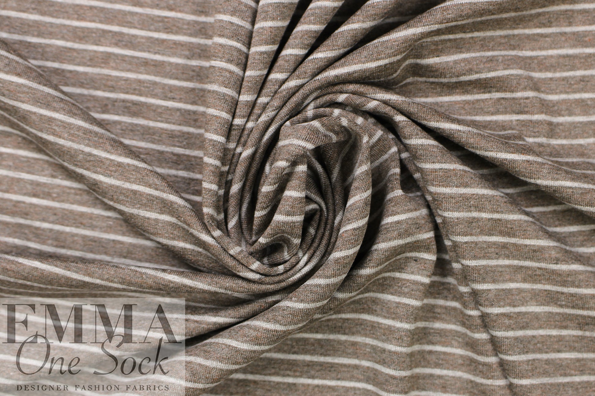 yarn-dyed viscose/spandex jersey - moon rock stripe 1 yard