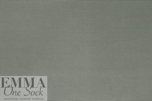 yarn-dyed bamboo/organic cotton jersey - slate/dk. gray