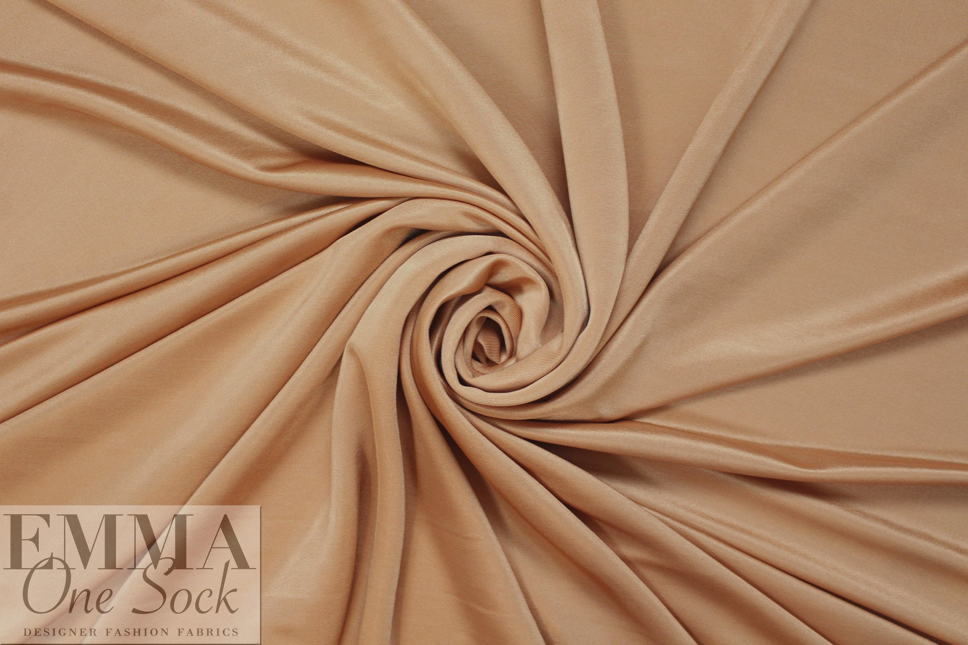 CA designer viscose matte jersey - dusty blush