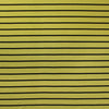 CA designer viscose 4-way jersey - green-gold/black stripe 2 yd