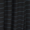yarn-dyed viscose/spandex jersey - black/bluestone 1.75 yd