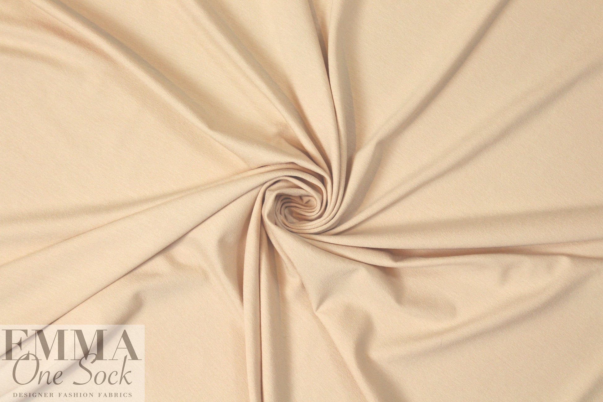 peach blush lightweight rayon jersey 4-way