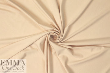 peach blush lightweight rayon jersey 4-way