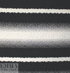 textured yarn-dye knit stripe - black/white