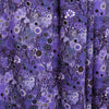 Dutch digital 'Klimt study' viscose knit, Oeko-Tex cert. - blue