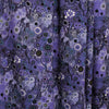 Dutch digital 'Klimt study' viscose knit, Oeko-Tex cert. - blue