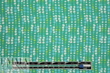 French viscose/lycra knit - jade/lime beads
