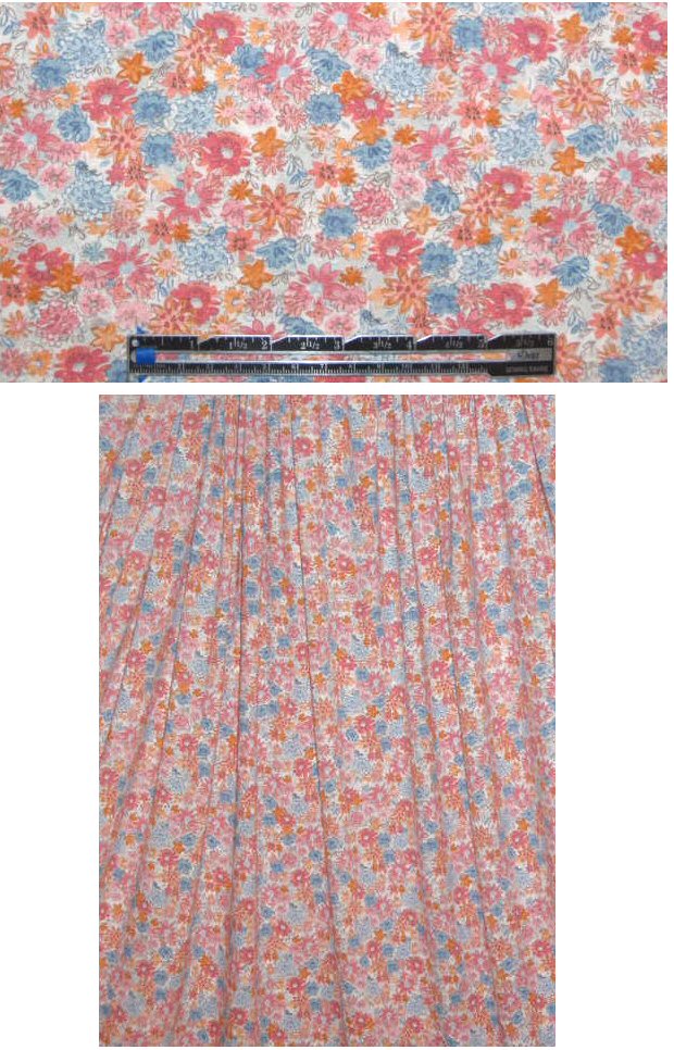 French 'Liberty-esque' little floral knit