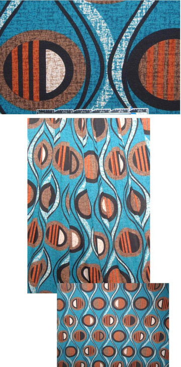 French retro serpentine rayon/lycra knit