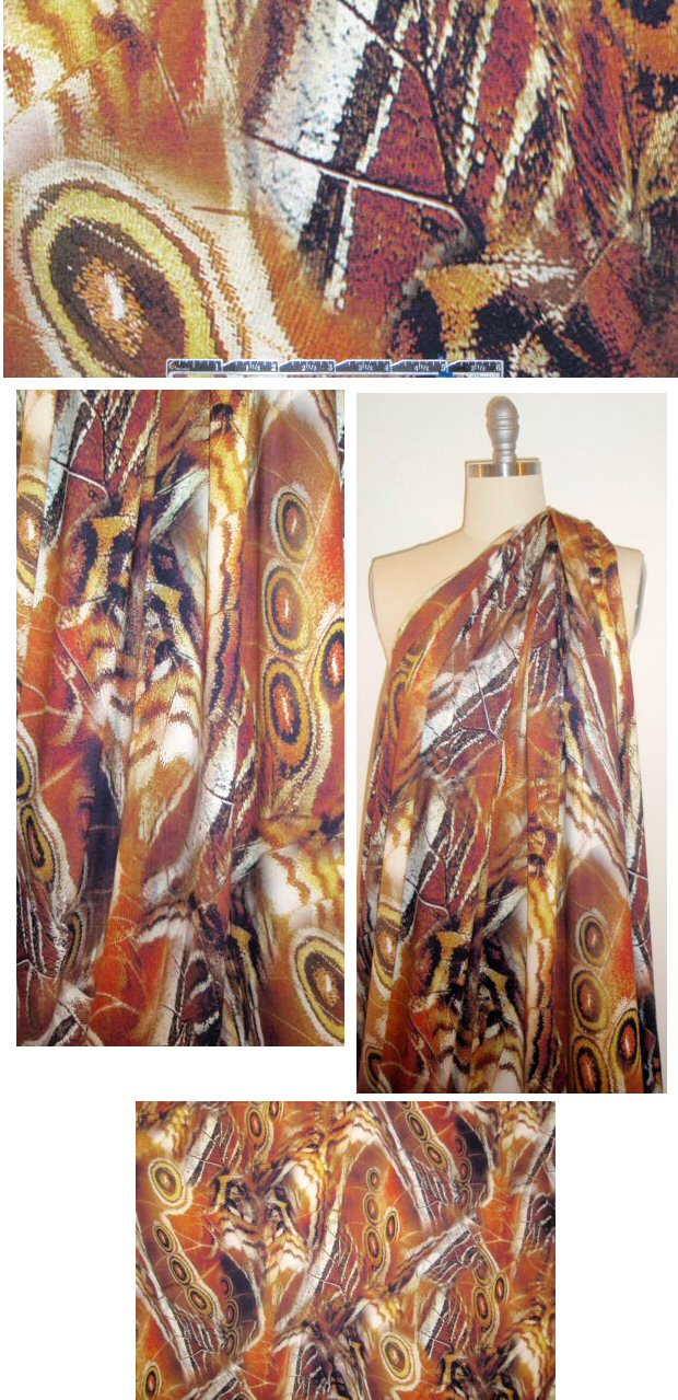 Italian digital rayon/lycra knit - monarch montage .66 yds