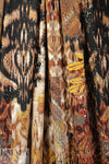 Italian digital viscose knit - fleur de lis montage 1.75 yd